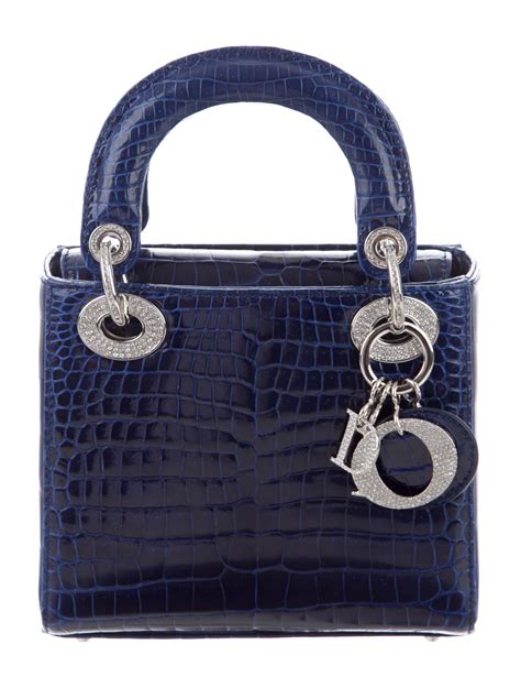 small lady dior blue|lady dior bag price list.